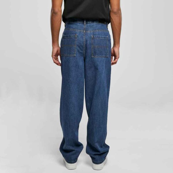 Παντελόνι ανδρικό Urban Classics 90's Jeans TB4461 Mid Indigo Washed