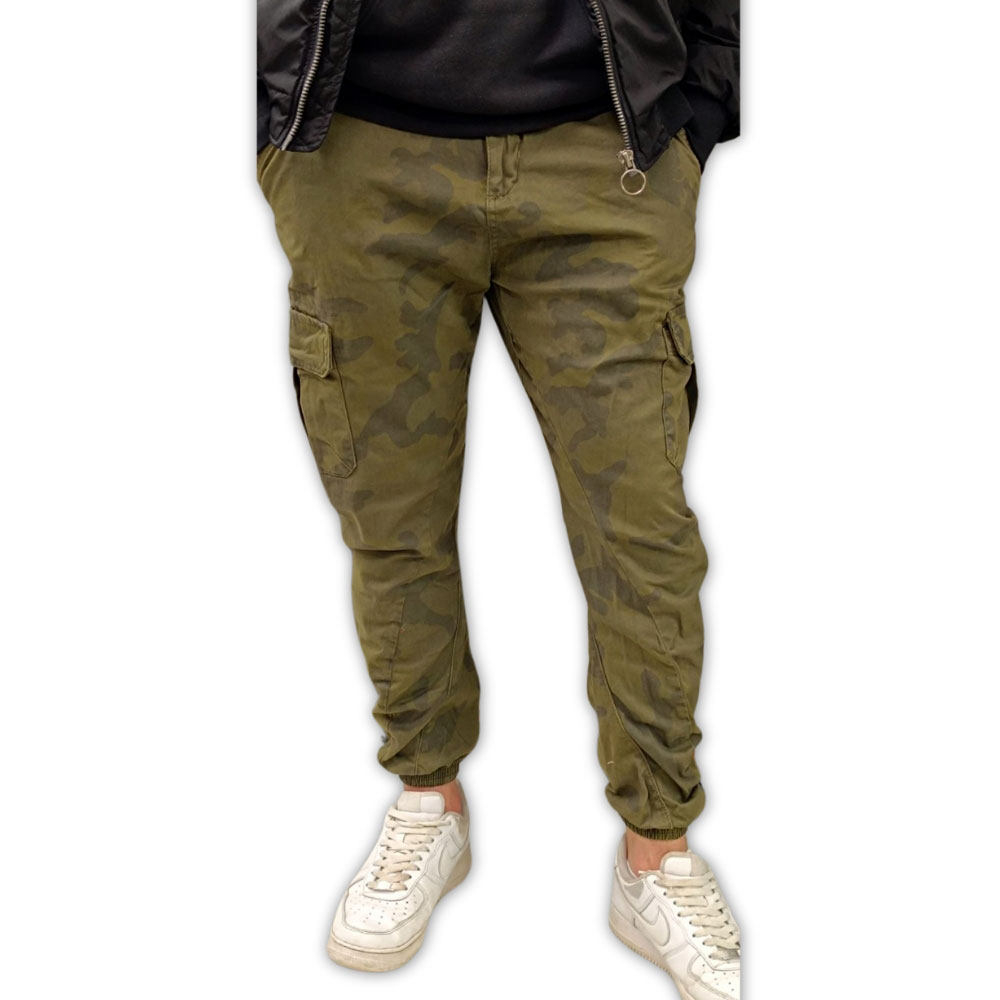 Παντελόνι ανδρικό Urban Classics Camo Cargo Jogging Pants