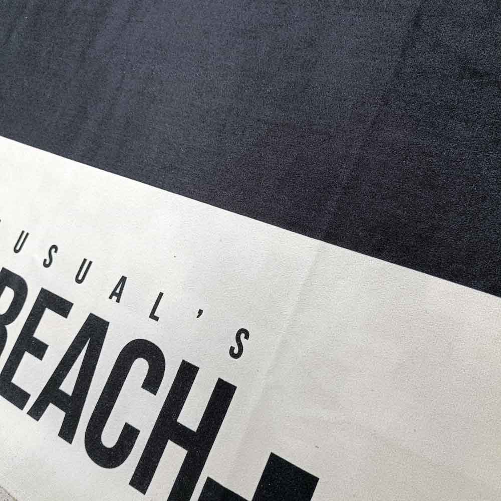 Πετσέτα θαλάσσης Bee Unusual Hanah Pacha Beach Towel 90x150cm Off White/Black