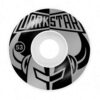 Ροδάκια για skateboard Dark Star Divide Wheels BlackSilver 53χιλ.