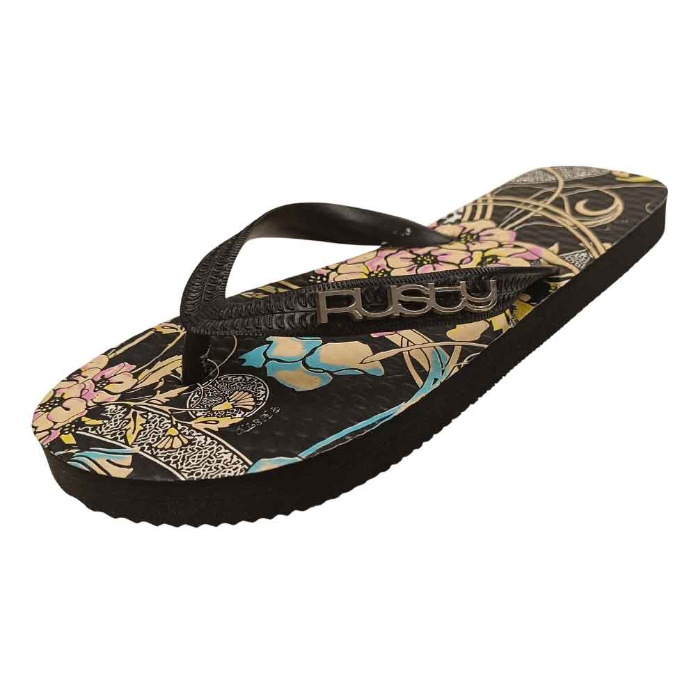 Σαγιονάρες Rusty Women FOL0079 Flip Flops Black