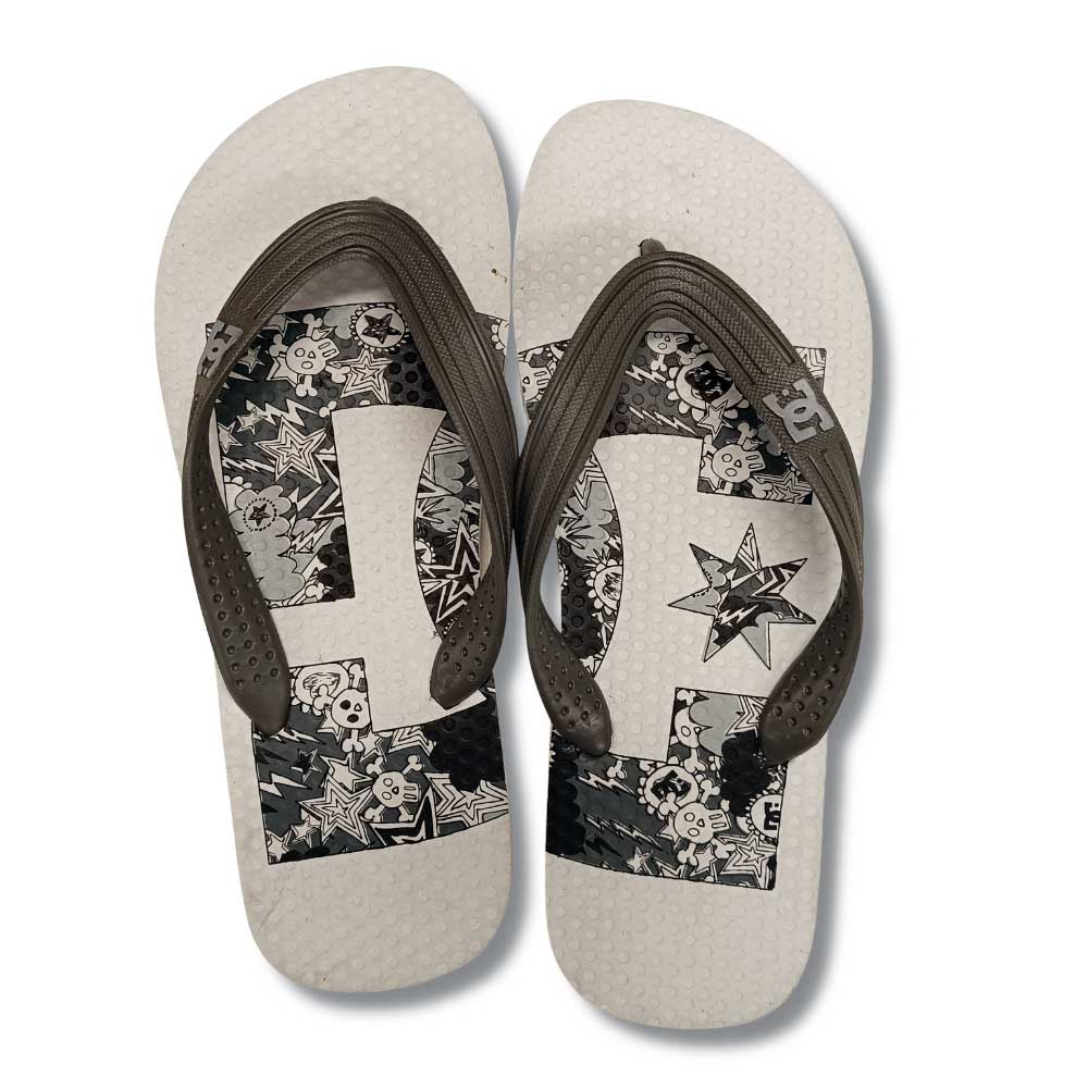 Σαγιονάρες unisex DC Ponto Sandal D0301264 WhiteBlackBattleship