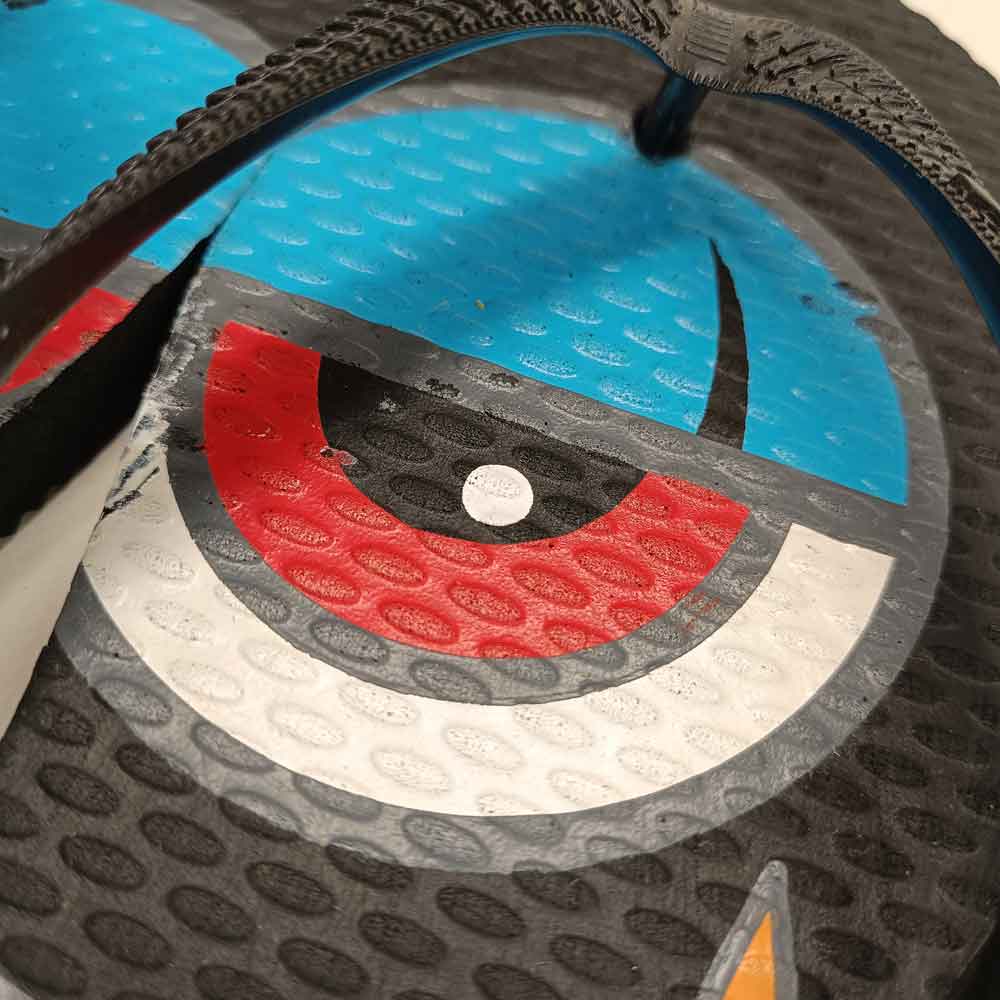 Σαγιονάρες unisex Rusty Monster Flip Flop Black