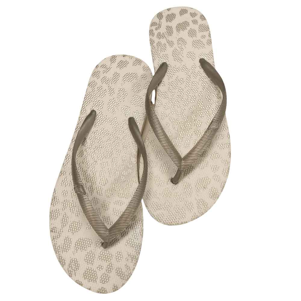 Σαγιονάρες γυναικείες Volcom Rocking Creedlers Flip Flops WhiteSilver