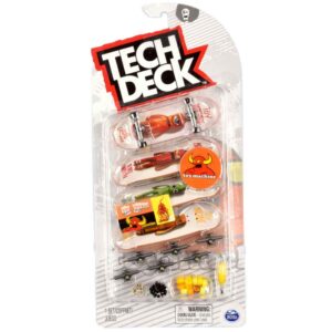 Σετ 4 Μινιατούρες Τροχοσανίδες Tech Deck 32.099868 Toy Machine