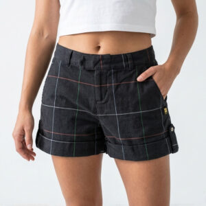 Σορτς γυναικείο Insight Wash The Spider Black