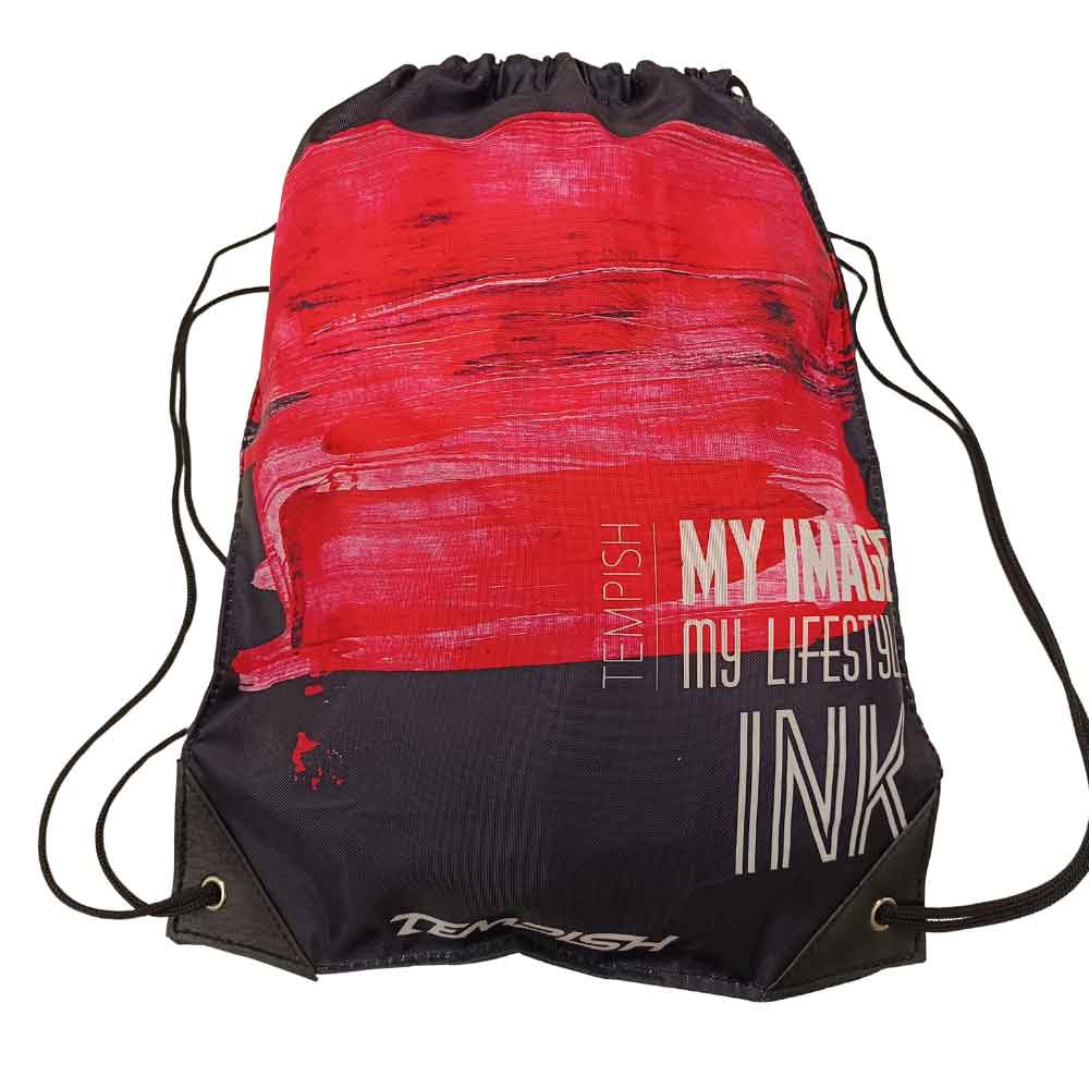 Τσάντα πλάτης με κορδόνια Tempish Hitts Black Ink