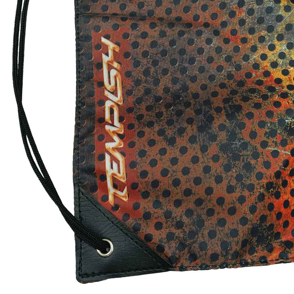 Τσάντα πλάτης με κορδόνια Tempish Hitts Black Leopard